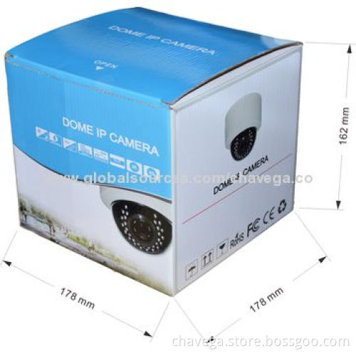 Security IP Dome Camera, Sony 1/3" CMOS 2.0 Megapixels Infrared Light